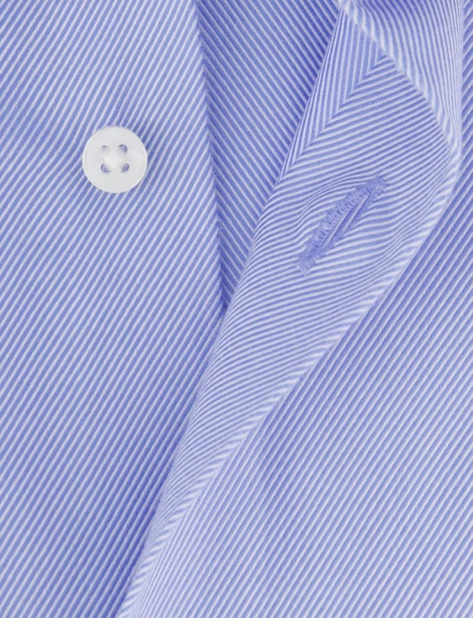 Eterna - Overhemd Blauw Eterna Lange Mouw Overhemd Blauw 3435 Xd87