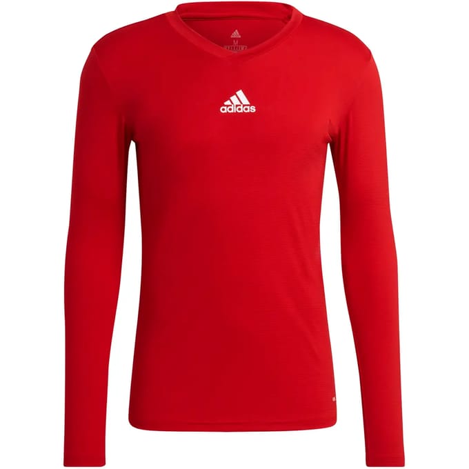 adidas Performance Team Base Longsleeve - Heren - Rood- S