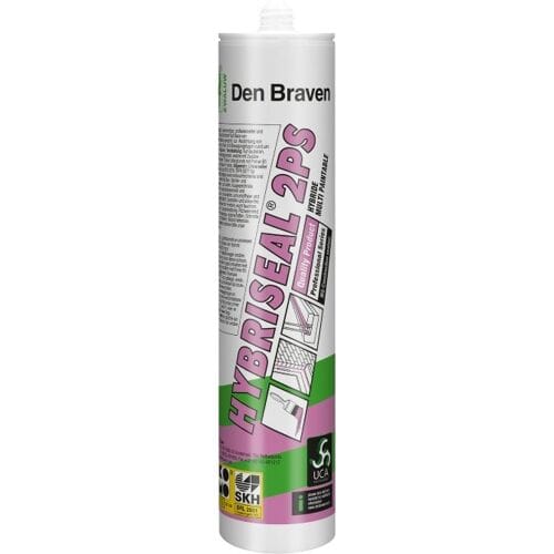 Zwaluw hybriseal-2PS beglazingskit Wit 290ml