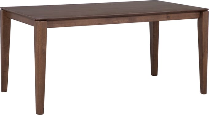 LOTTIE - Eettafel - Donkere houtkleur - 90 x 160 cm - MDF