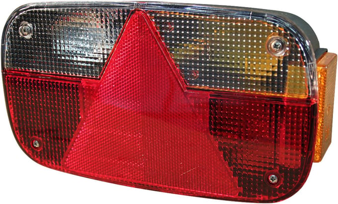 Multipoint 3 Rechts - inclusief breedteverlichting - 5 polig