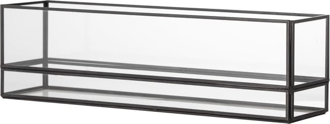 Bloomingville Filula windlicht zwart 35cm
