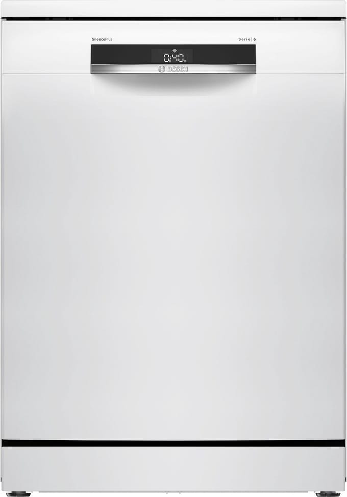 Bosch SMS6ECW15E - Serie 6 - Vrijstaande vaatwasser - 60 cm - Wit - Energielabel A - Home Connect