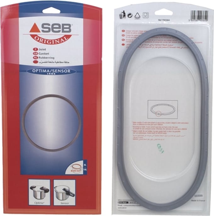 pakking voor RVS snelkookpan sensor optima 10l diameter 253mm - seb - 790364
