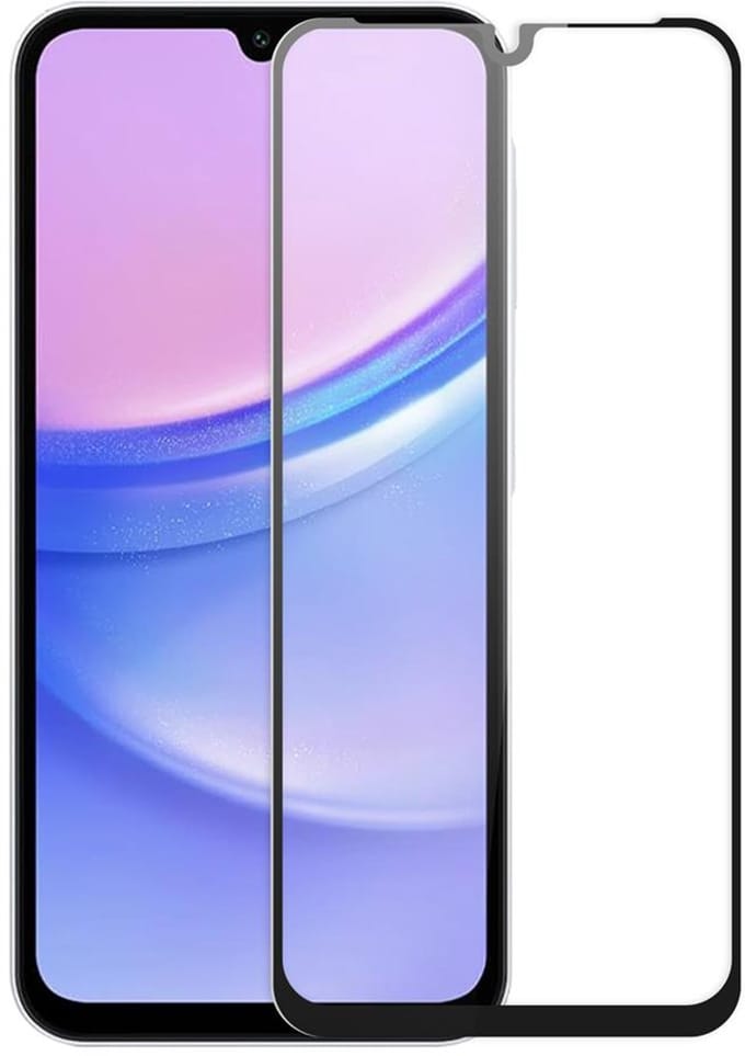 ScreenArmor Full Cover Tempered Glass Screenprotector voor Samsung Galaxy A26 / A17 / A16