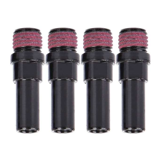 4 stuks Mountainbike Rem Draaipunt Frame Schroefbout M8 M10 Vork Voor V-Remsystemen Kolom M10 black