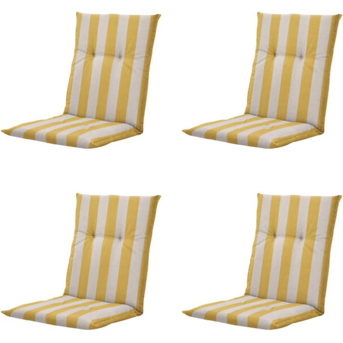 Madison kussen lage rug amora - 105x50x6cm set van 4