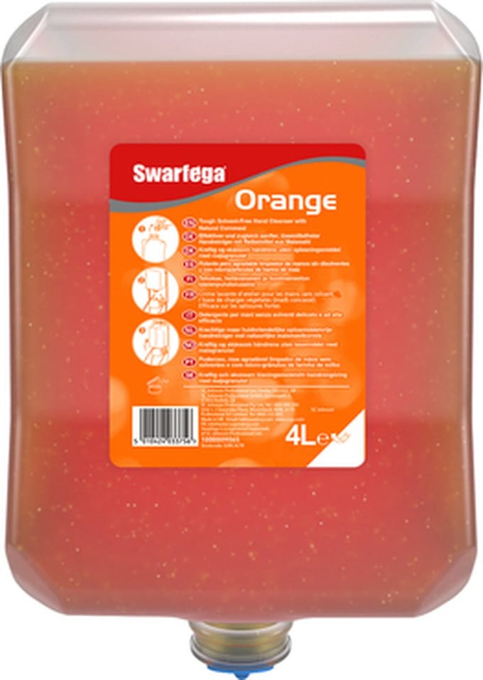 Swarfega Orange Handzeep - 4 x 4 Liter