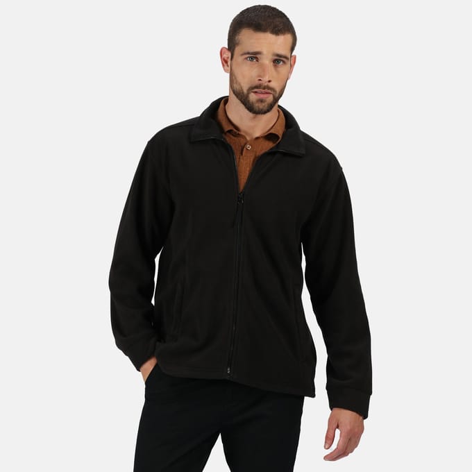 Regatta - Heren Thor 350 Full Zip Fleece Vest (Zwart)