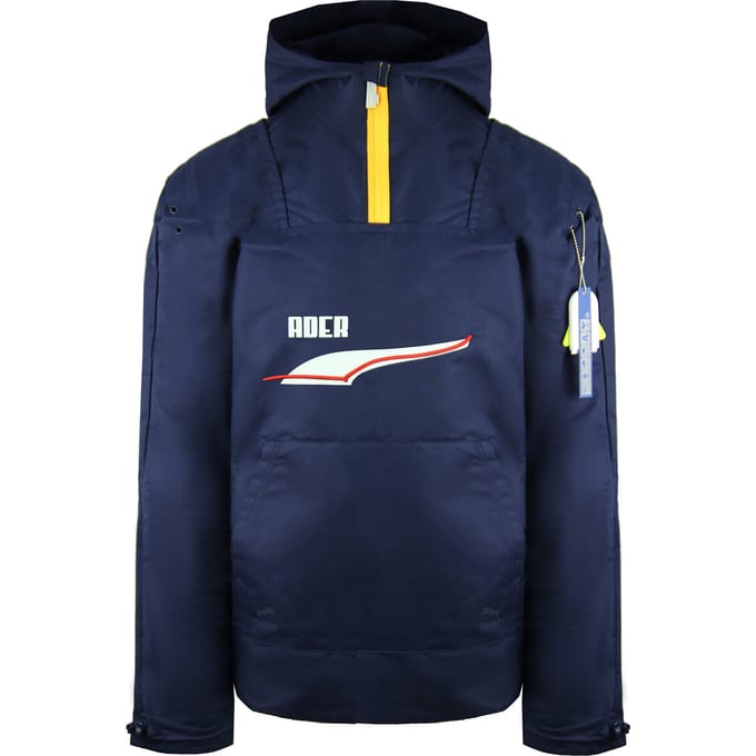 Puma x Ader Error Lange Mouw Capuchon Navy Heren Windjack 595535 06