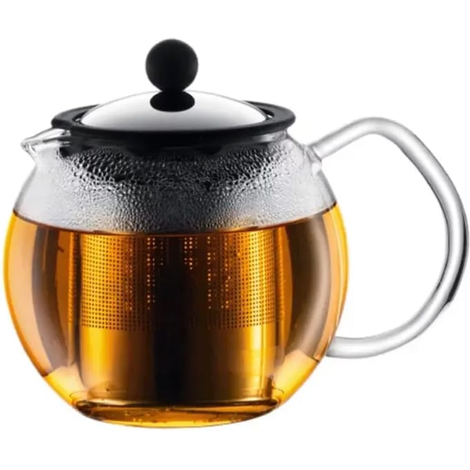 Bodum Assam theepers - 0,5 L, hittebestendig borosilicaatglas