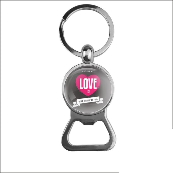 Bieropener Glas - If I Know What Love Is