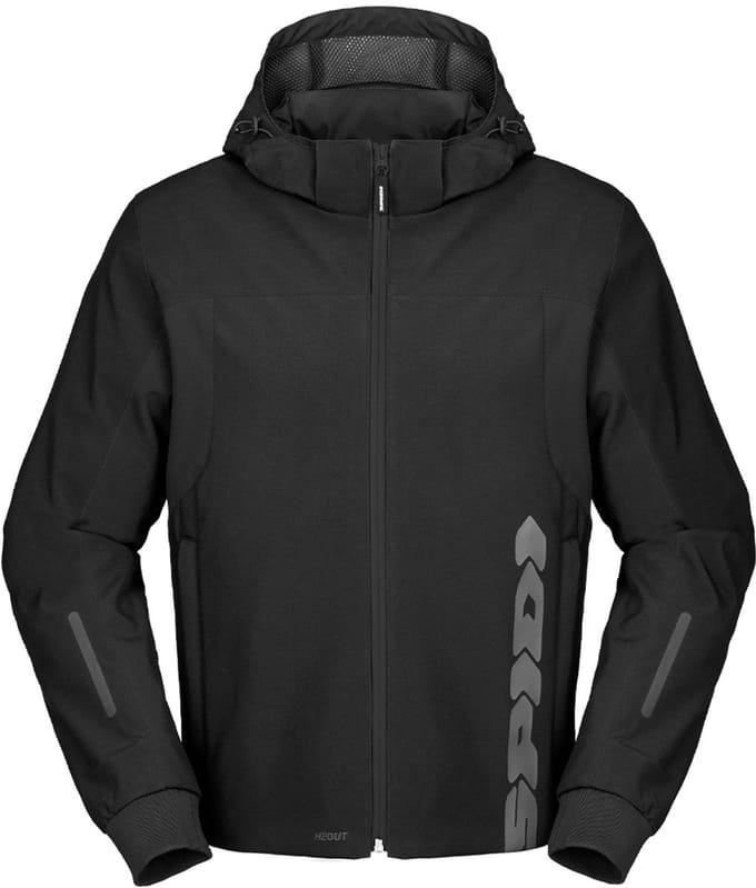 Spidi Hoodie H2Out II Black Anthracite M - Maat - Jas