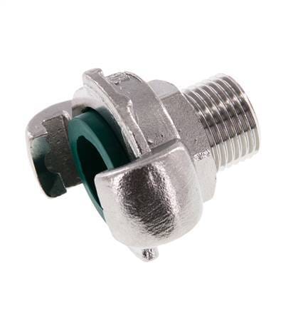 RVS DN 14 DIN 3489 compressor klauwkoppeling - CL42-14-M-SF-012