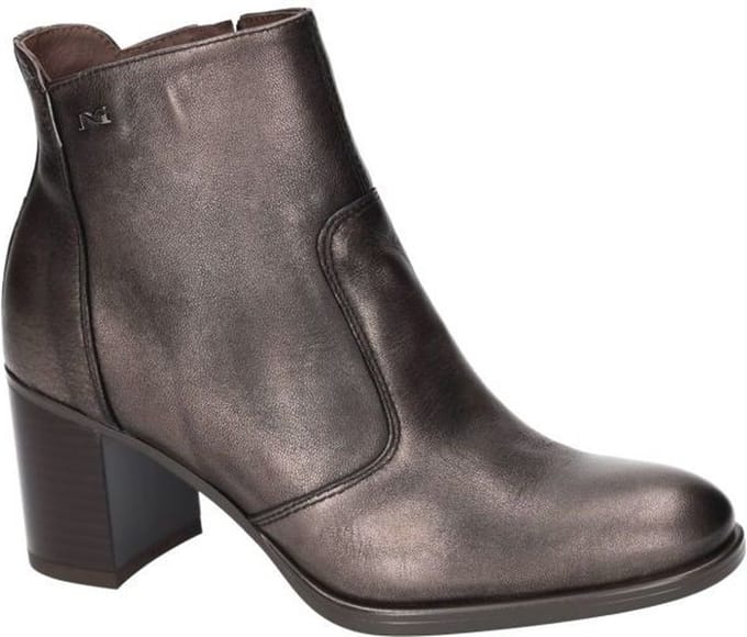 Nero Giardini -Dames - brons - enkellaarzen - maat 35