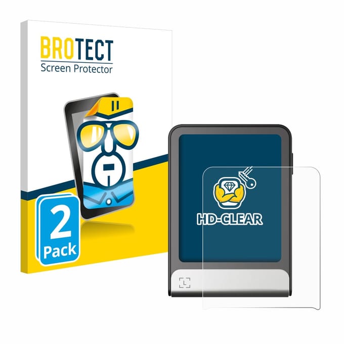 BROTECT - Screenprotector voor Ledger Flex - Folie Beschermfolie transparant 2 Stuks