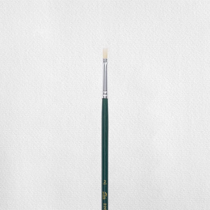 Talens Olie en acryl Penseel Serie 220 varkenshaar Nr. 2