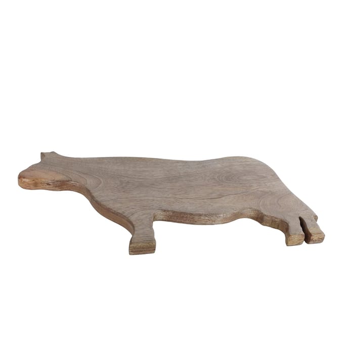 Borrelplank koe speelgoed educatief karton multicolor 41x26x1,6 cm.