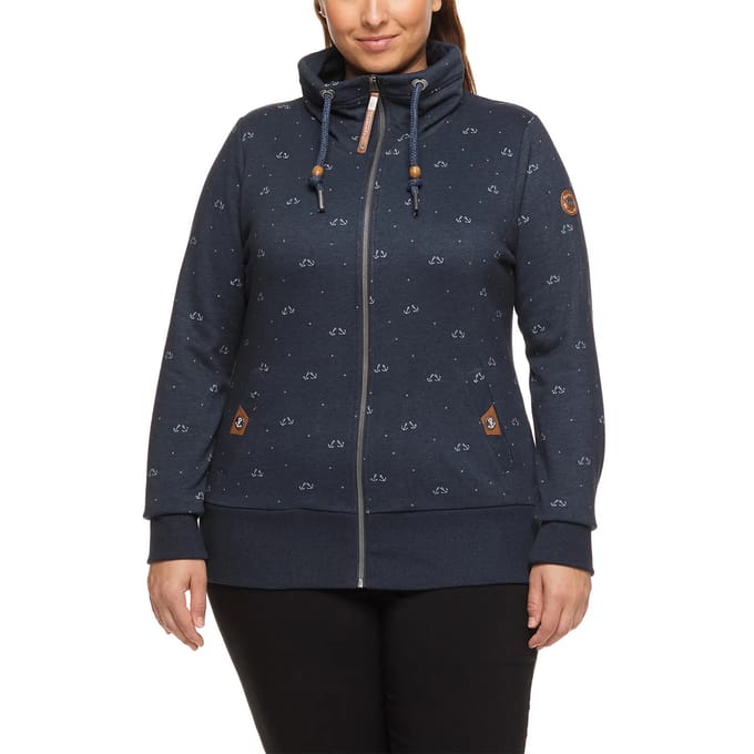 Capuchon met rits voor dames Ragwear Rylie Marina Plus