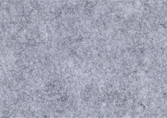 Hobbyvilt, A4, vel 210x297 mm, dikte 1,5-2 mm, gemelleerd, grijs, 10 vel | Hobby vilt