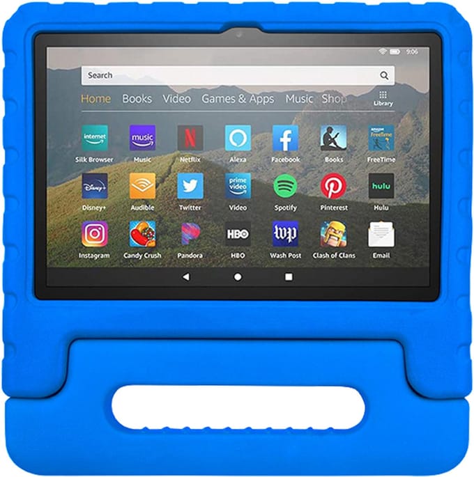 Rixus RXTC06 Tablet Kids Case For Apple iPad Mini 6 8.3 inch Blue