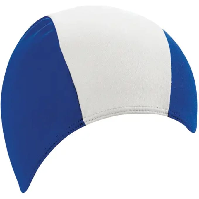 BECO Badmuts - tweekleurig - volwassenen - polyester - blauw/wit