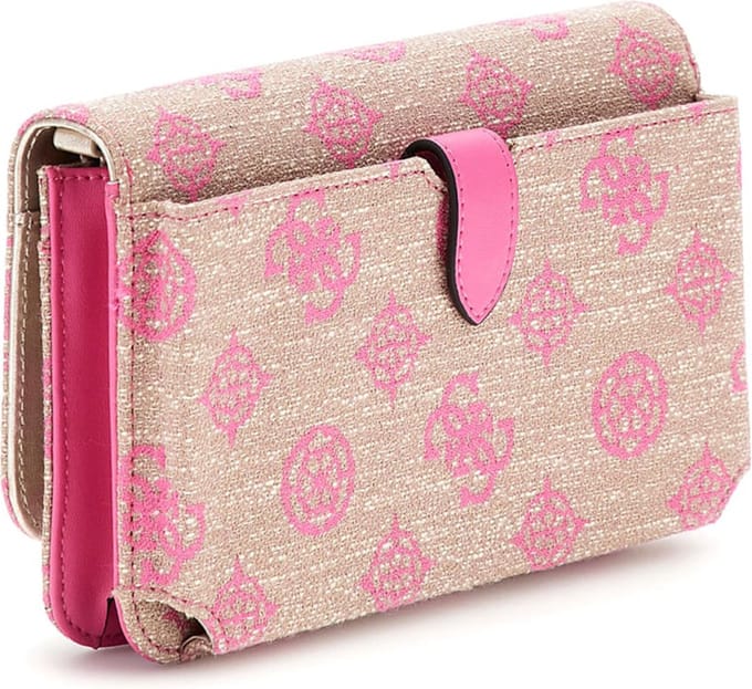 Guess Kleine Crossbodytas / Schoudertas Dames - Loralee - Roze