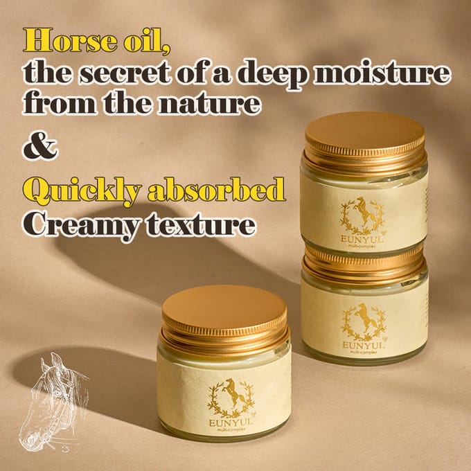 Eunyul Mayu/Paardenolie Crème 70g (3 opties) 1PCS white