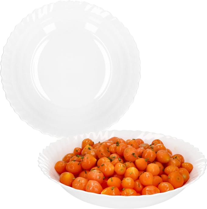 Set van 2 ARKONA serveerschalen 28cm van opaalglas - 92487