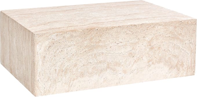 NOBRES - Salontafel - Beige - Lichtbeton (MgO)
