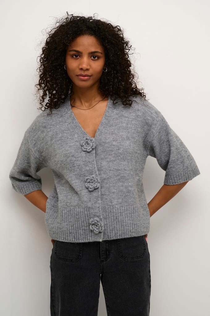 Kaffe KArosie Cardigan Dames Vest - Maat M