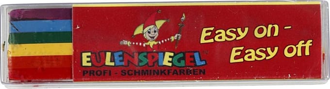 Schmink l: 6 5 cm dikte 10x15 mm kleuren assorti 1stuk
