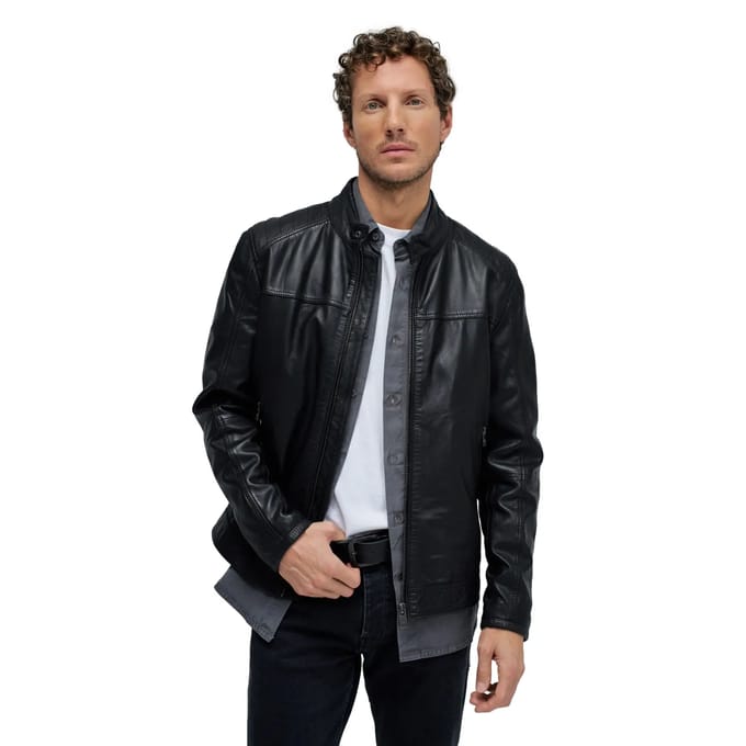 Leren jas Salsa Jeans
