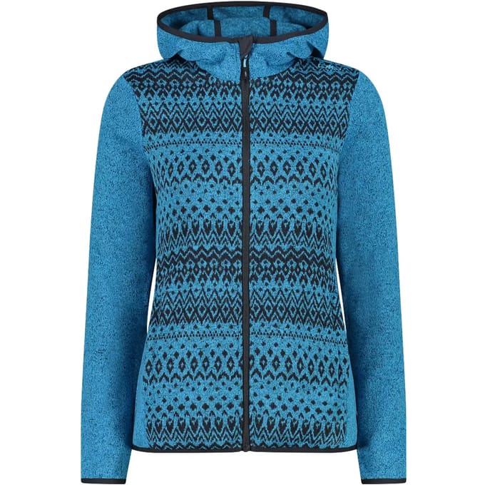 Dames fleece met capuchon CMP