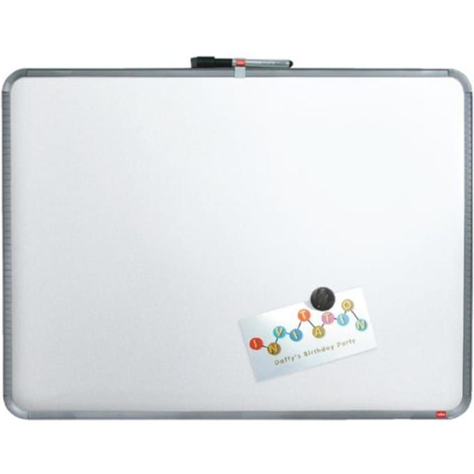 Whiteboard nobo slime line 43x58cm zilver