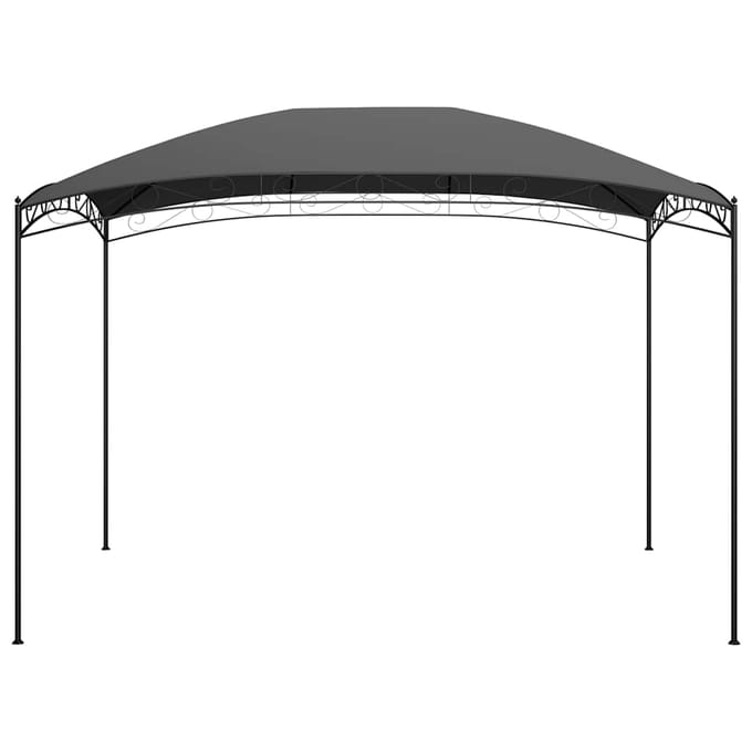 vidaXL - Prieel - 180 - g/m² - 3x4x2,65 - m - antraciet