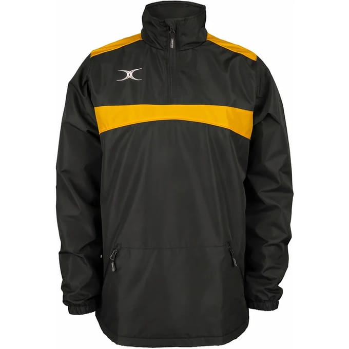 Gilbert Jkt Photon 1 / 4 Zip Bk / Gd S