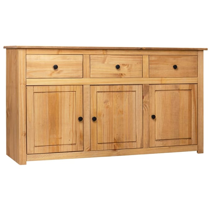 vidaXL - Dressoir - Panama - Range - 135x40x80 - cm - massief - grenenhout