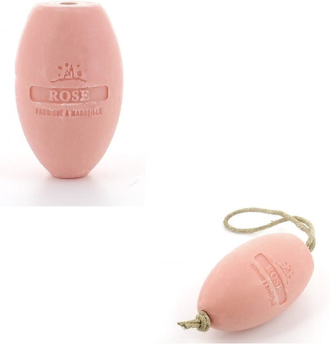 2x Zeepbol savon de marseille Rose 240 gram - la savonette marseillaise