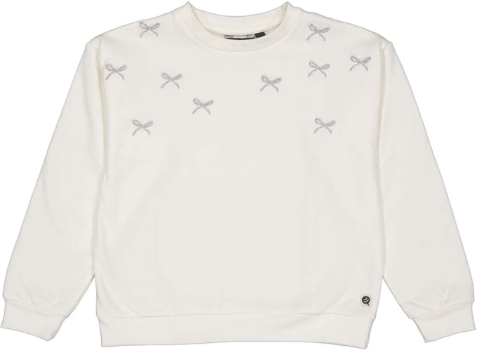 Quapi - Meisjes sweater Heather - Offwhite - Maat 98