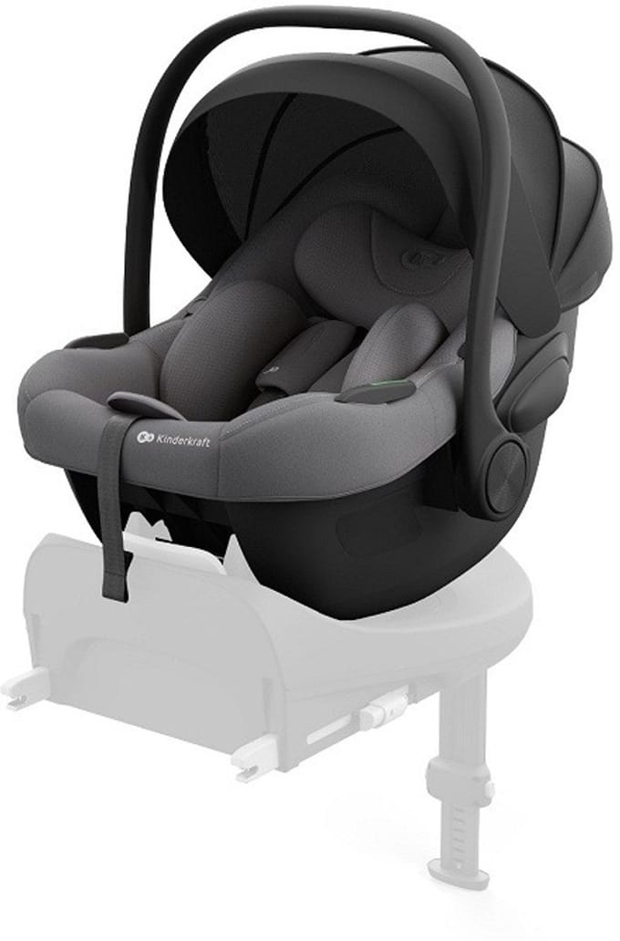 Kinderkraft I-LITE - Autostoel - Verstelbaar - Met zonnekap - Grijs
