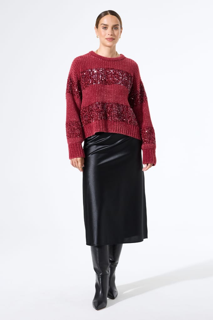 GARCIA Dames Effen Rok Zwart
