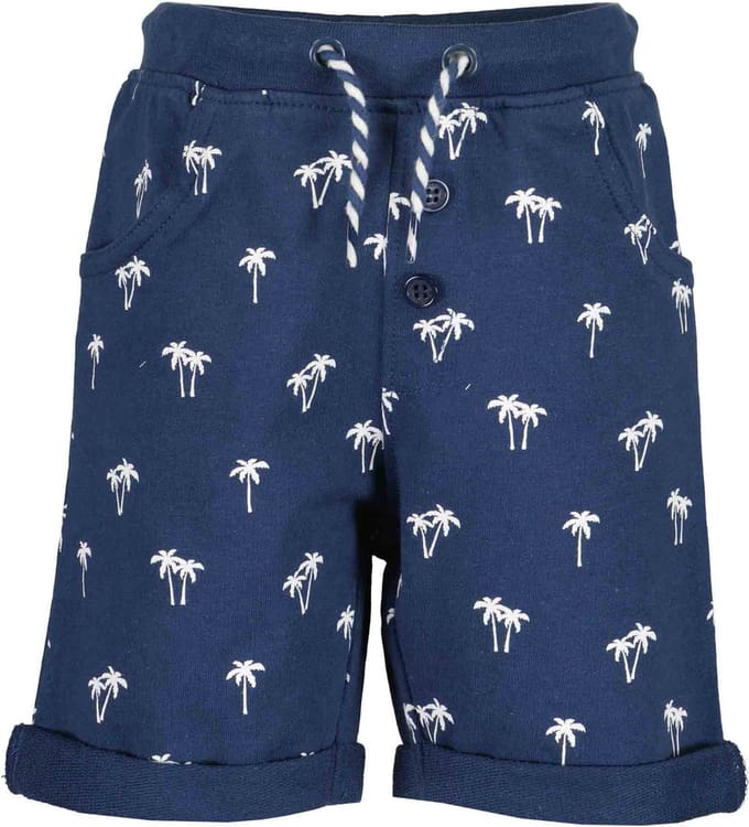 Blue Seven - Jongens sweatshort - Navy - Maat 74