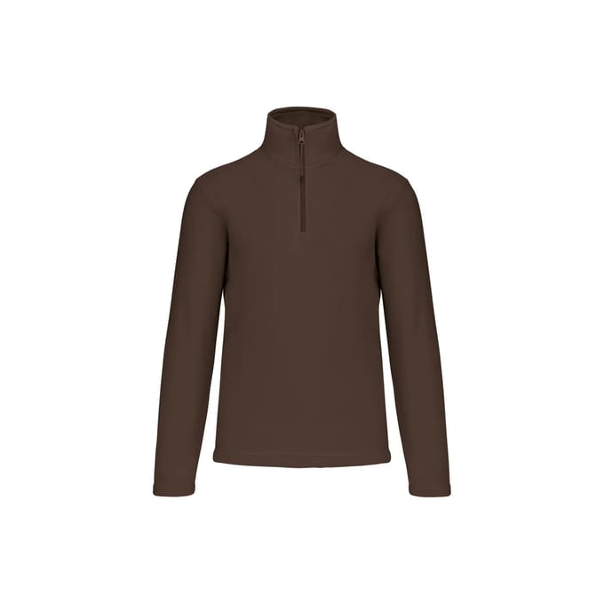 Kariban Enzo - Fleece met ritskraag K912 - Chocolate - S