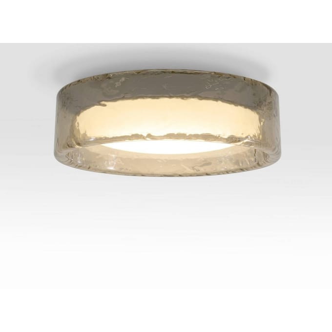 MARSET LED plafondlamp Ringo, Ø 70 cm, rookgrijs kunststof