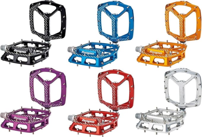 Hoogwaardige MTB Platforms Pedalen Rood - Verstelbare Pins & Super Grip