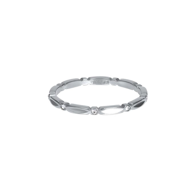 Fame-Poetry-Zilverkleurig-Dames Ring