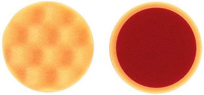 Polijstpad tegen hologrammen - Gewaffeld Auto Polijstspons Set van 2 | 80x25 mm