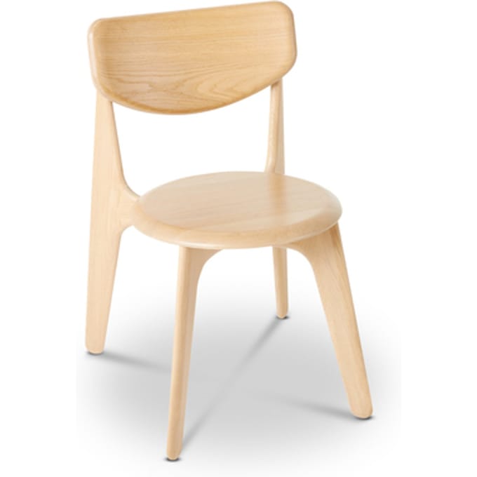 Tom Dixon Slab stoel - natuurlijk