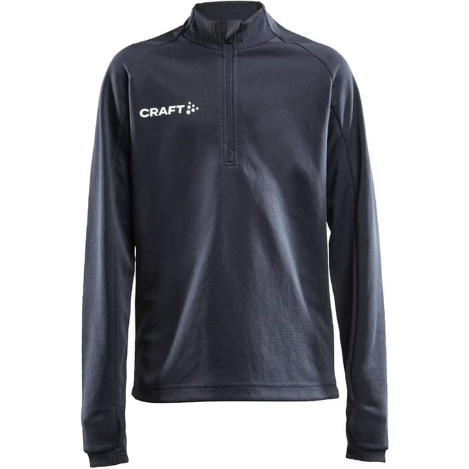 Kinder sweatshirt met 1/2 rits Craft evolve